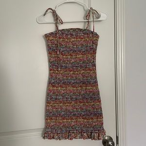 Pink Lily Smocked Dress